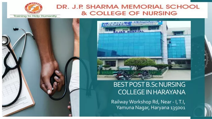 best post b sc nursing college in harayana