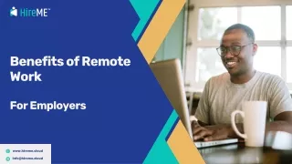 Benefits of Remote Work