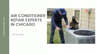 Air Conditioner Repair Experts in Chicago