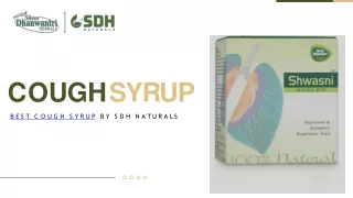Best Cough Syrup - SDH Naturals