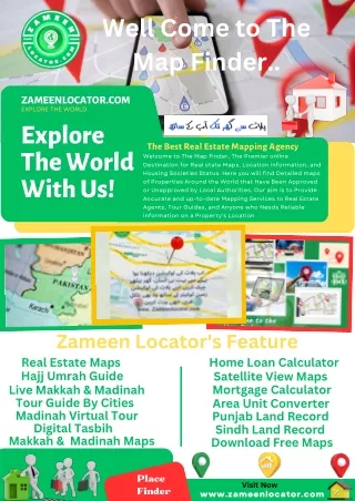 Zameen Locator's Brochure