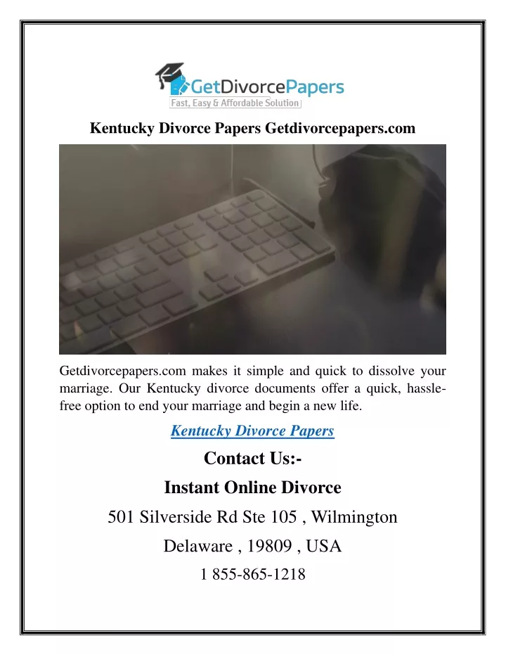 kentucky divorce papers getdivorcepapers com