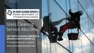 Glass Cleaning Service Abu Dhabi_