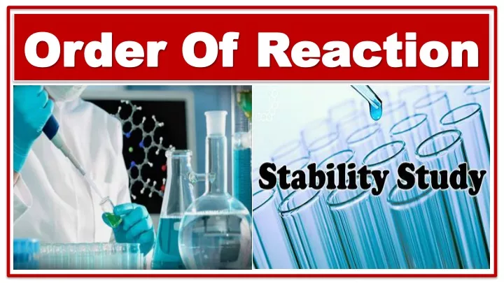 order of reaction