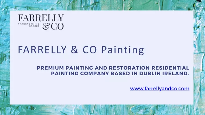 premium painting and restoration residential