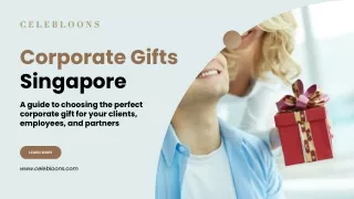 Corporate Gifts Singapore | Celebloons