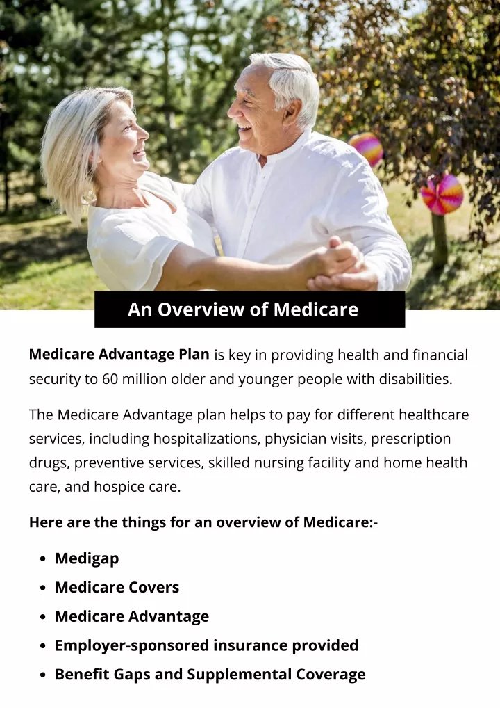 an overview of medicare