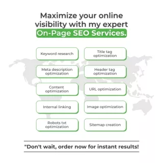 I will do on-page optimization for you