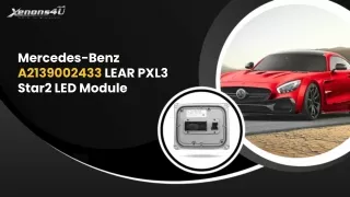 mercedes benz a2139002433 lear pxl3 star2