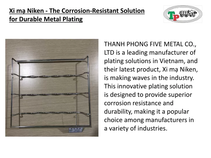 xi m niken the corrosion resistant solution
