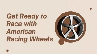 Find the Best American Racing Wheels from AudioCityUSA