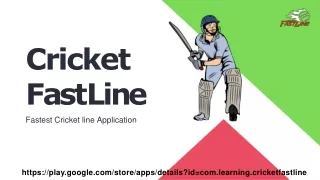 best cricket fast line Apk