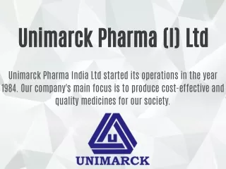 unimarck pharma i ltd