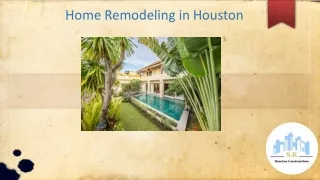Home Remodeling in Houston