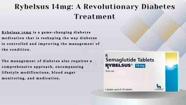 rybelsus 14mg a revolutionary diabetes treatment