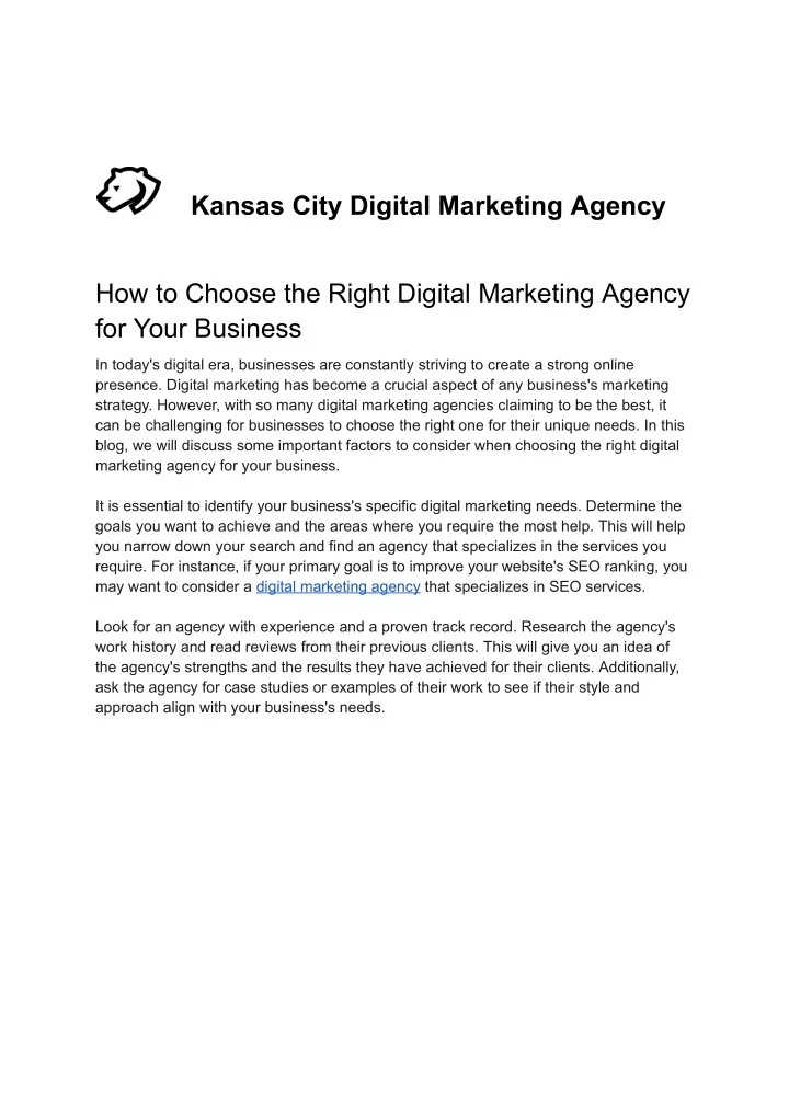 kansas city digital marketing agency