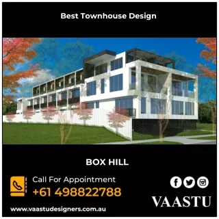 Best Townhouse Design - Vaastu Designers