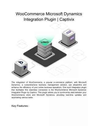 WooCommerce Microsoft Dynamics Integration Plugin _ Captivix