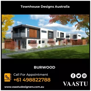 Townhouse Designs Australia - Vaastu Designers
