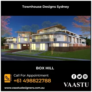 Townhouse Designs Sydney - Vaastu Designers