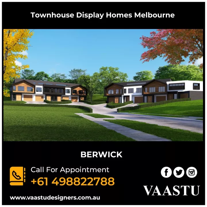 townhouse display homes melbourne