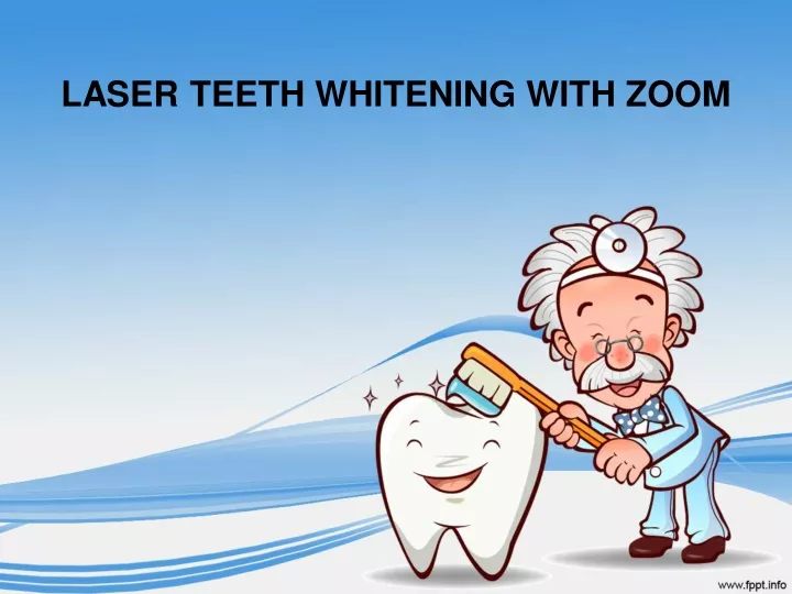 laser teeth whitening with zoom