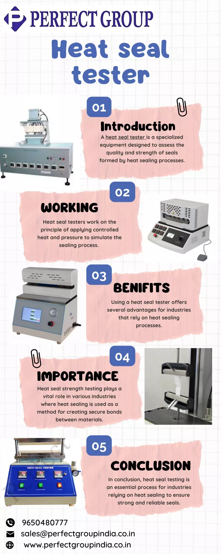 heat seal tester