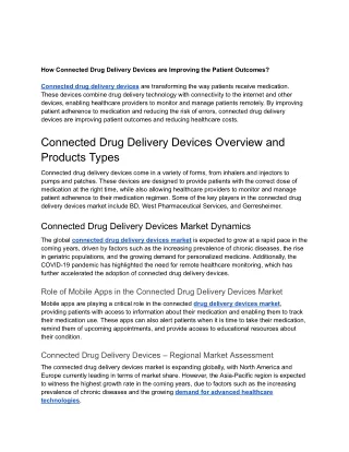 Copy of How Connected Drug Delivery Devices are Improving the Patient Outcomes_