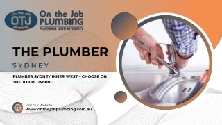 Plumber Sydney Inner West