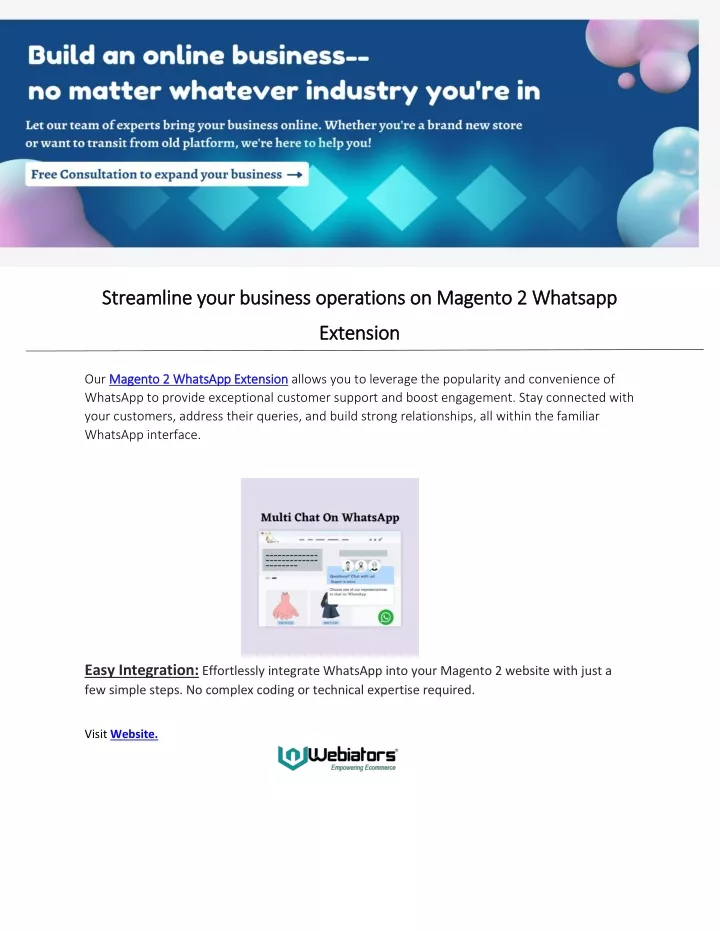 streamline your business operations on magento