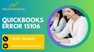 QuickBooks Error 15106: Causes, Symptoms, and Solutions