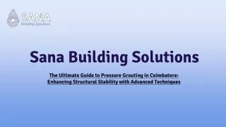 sana building solutions