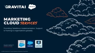 Gravitai's Salesforce Marketing Cloud Services & Package Bundles