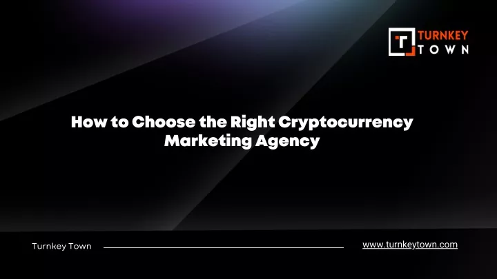 how to choose the right cryptocurrency marketing