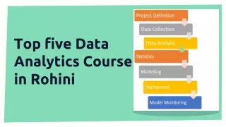 Top five Data analytics course in rohini