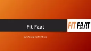 Gym Management Software | Sports Academy Management Solution | Fitfaat.com