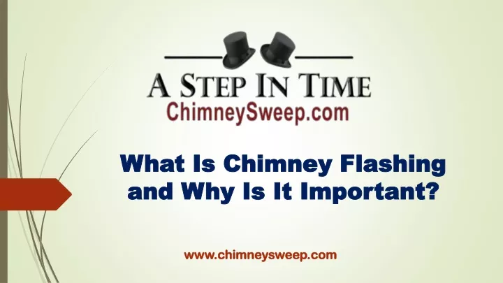 what is chimney flashing and why is it important