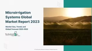 microirrigation systems global market report 2023