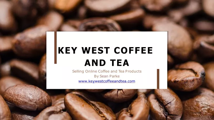 key west coffee and tea