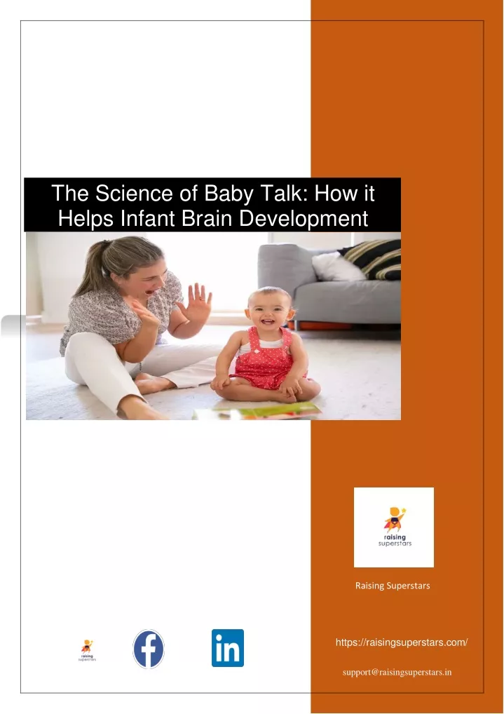 the science of baby talk how it helps infant