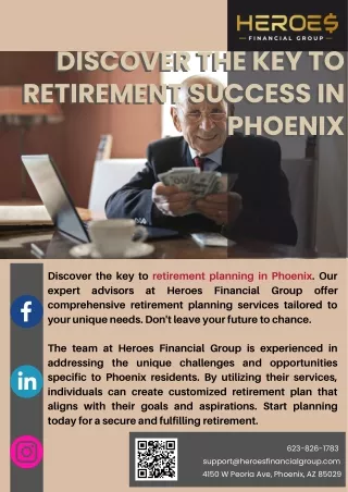 Discover the Key to Retirement Success in Phoenix