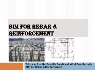 BIM for Rebar Shop Drawings & Reinforcement Detailing