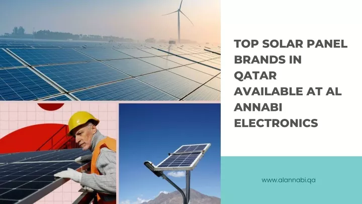 top solar panel brands in qatar available