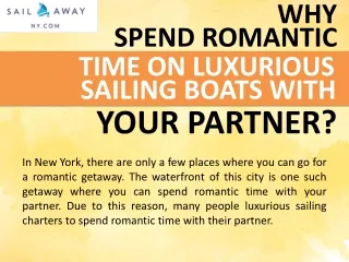 Why Spend Romantic Time On Luxurious Sailing Boats With Your Partner (1)