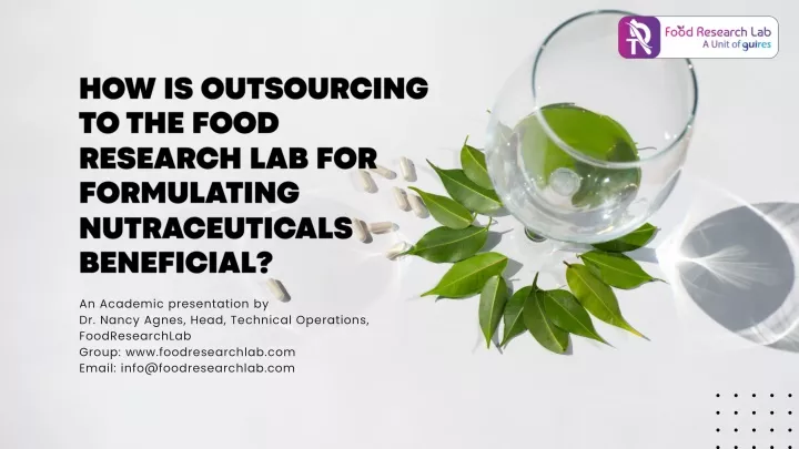 how is outsourcing to the food research