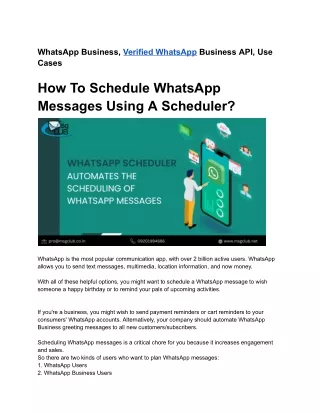 Msgclub WhatsApp Business API - WhatsApp Official API Provider