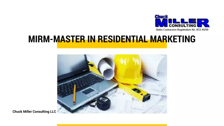 mirm master in residential marketing