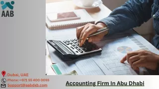 Accounting Firm in Abu Dhabi