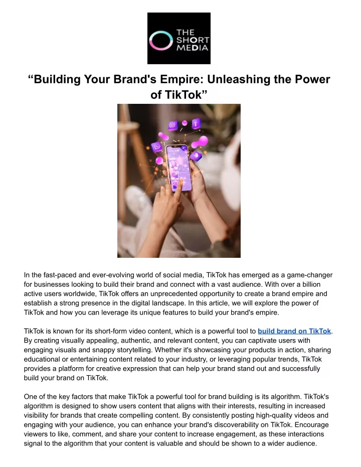 building your brand s empire unleashing the power