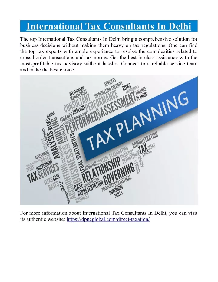 international tax consultants in delhi